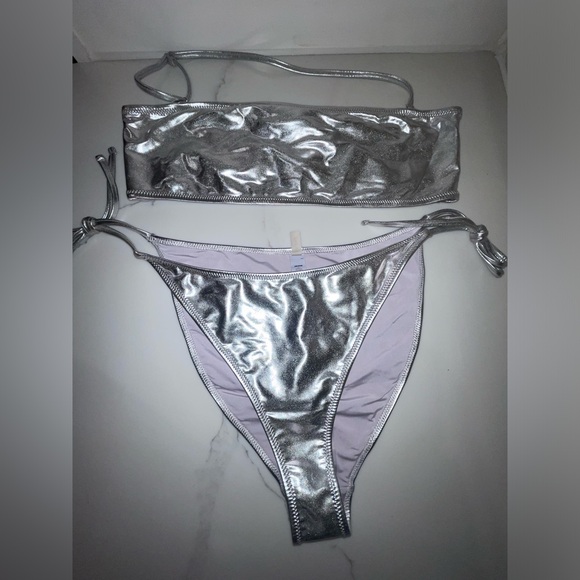 New Skims Metallic swim set - Picture 2 of 4